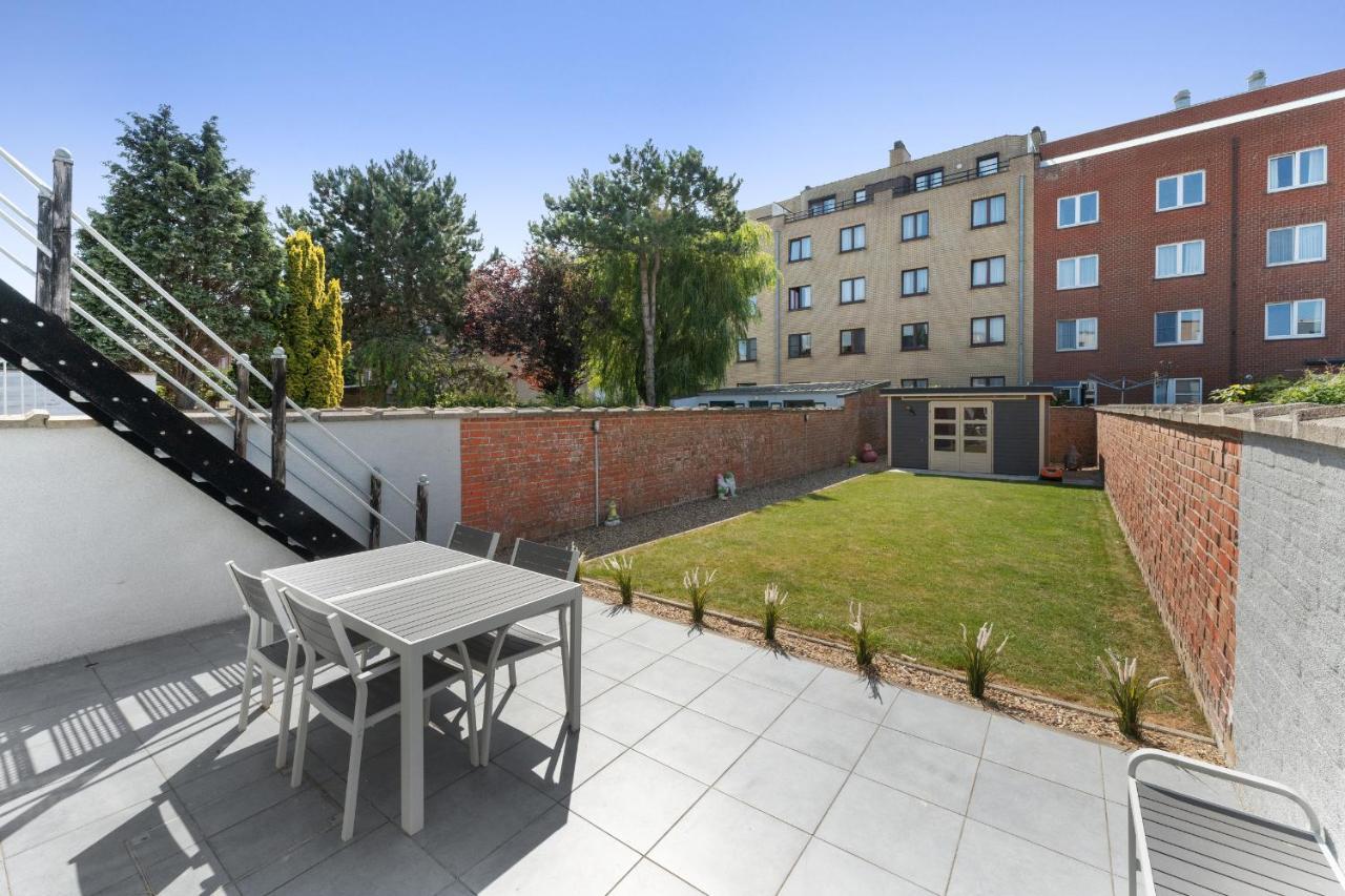 Ruime Woning 10P Met Zonnige Tuin & Nabij Strand Blankenberge Dış mekan fotoğraf